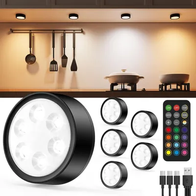 Productafbeelding van Kastverlichting met afstandsbediening, oplaadbaar, RGB en 2400mAh