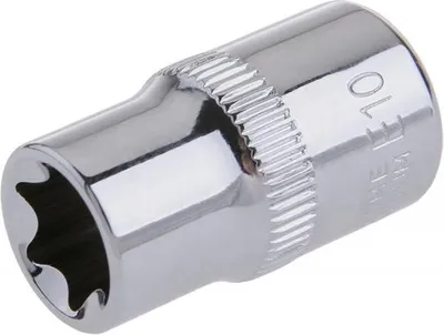 Zdjęcie produktu dla Gniazdo FESTA TORX CrV 1/4" E10 (D)