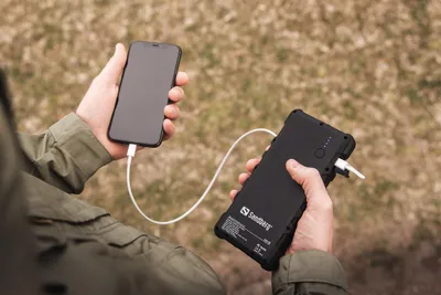 Obrázok produktu pre Sandberg Outdoor Solar Powerbank 24000, 24000 mAh, Lithium-ion (Li-ion), Čierna, Šedá