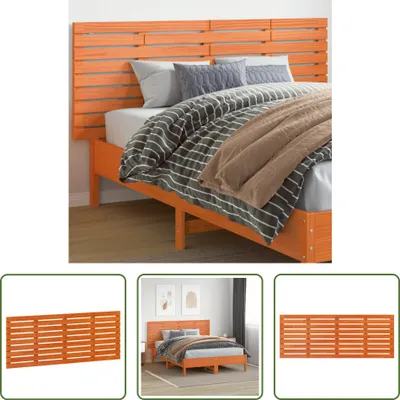 Produktbild von The Living Store Wand-Kopfteil 166x3x63 cm Massivholz Kiefer
