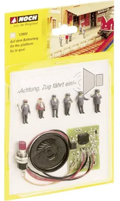Bahnsteig-Modell, H0, Kunststoff, Landschaftsgestaltung