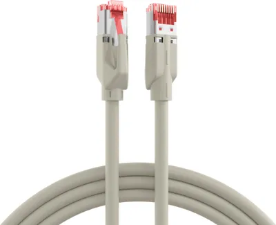 Image de EFB RJ45 Patchkabel S/FTP,Cat.6A,TM21,Dätwyler 7702,20m,grau