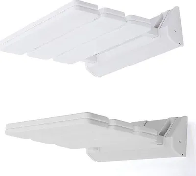 Produktbild von Klappbarer Duschstuhl für Duschräume – Maximale Belastung 130 kg – Ergonomisch und platzsparend