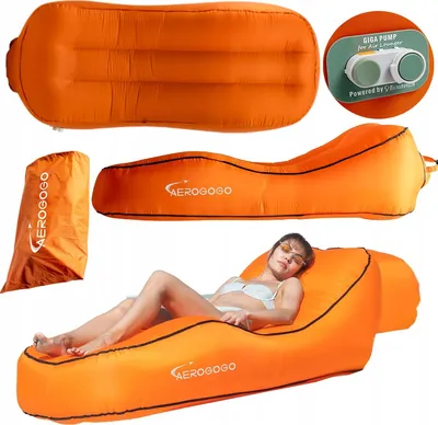 Obrázek produktu pro AEROGOGO AUTOMATIC nafukovací lehátko CS1 ORANGE