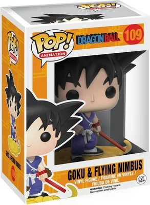 Produktbild von Dragonball - Goku & Flying Nimbus 109 - Funko Pop! - Vinyl Figur
