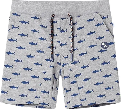 Produktbild von Kindershorts mit Kordelzug Hellkhaki Melange 116 12331