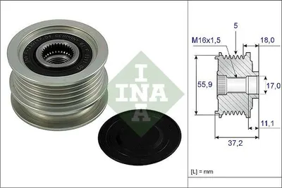 Produktbild von Ina Generatorfreilauf  535 0018 10