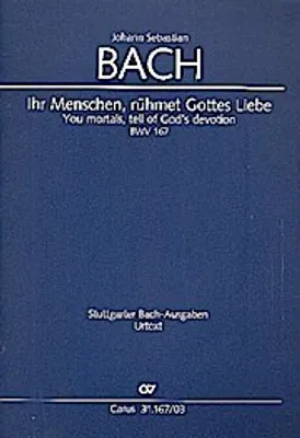 Produktbild von Ihr Menschen, rühmet Gottes Liebe (Klavierauszug)