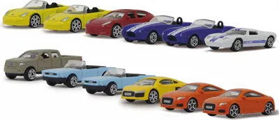 Produktbild von Jamara Street Kings 1:64 Diecast Set B 12 Stück