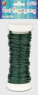Image de Fil floral vert, 0,5 mm x 30 m - Aliga