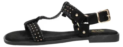 Productafbeelding van SUB55 Sandalen Plat  Sandalen Plat - zwart - Maat 41