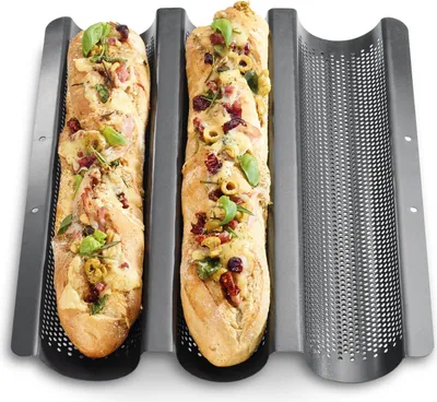 Immagine prodotto di Küchenprofi, teglia per baguette, modello BAKE ONE, codice prodotto 810061038, codice EAN 4007371062978