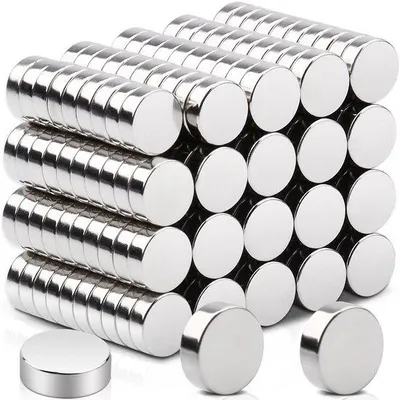 Produktbild von 200 Stück starke 6x2mm Mini-Magneten, extra starke Neodym-Magneten, kleine Magneten für Magnetbord, runde Magnetsatz, Mini-Magneten für Basteln, Magnet für Hiteboard, Bastelmagnete
