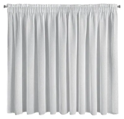 Obrázek produktu pro Eurofirany 390168, Sheer, Bílá, Jednobarevný, Polyester, Hák na zavěšení, 100 g/m²