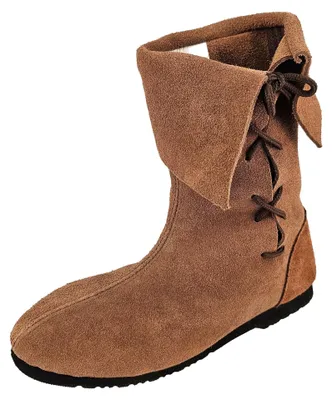 Produktbild von Stulpenstiefel aus Wildleder "Sigurd" Braun 47