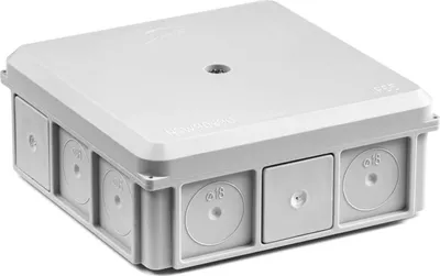 Produktbild von Aufputz-Installationsdose NSW90x90, 90X37X90mm, IP55, grau