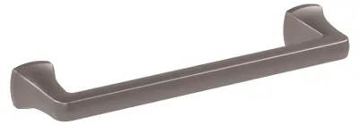 Obrázek produktu pro Madlo na nábytek vyrobené z zinkového slitinového materiálu (zamák), rozteč otvorů 128 mm, povrchová úprava bronzová (Alucover)
