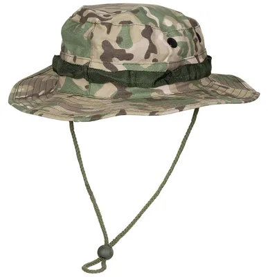 Produktbild von US GI Buschhut, Kinnband, GI Boonie, Rip Stop, op.-camo XL