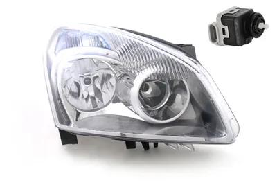 Zdjęcie produktu dla Johns, przednie reflektory pasujące do Nissan Qashqai J10 07-10 H7 prawe z serwomotorem 26056BN702 26056AU300 0006000619811 09160989 4500689 600061981