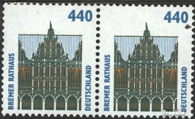 Produktbild von Briefmarken BRD (BR.Deutschland) 1997 Mi 1937A wP waagerechtes Paar postfrisch Sehenswürdigkeiten