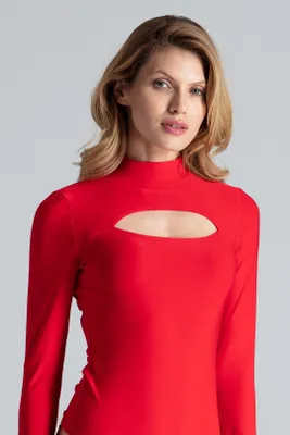 Produktbild von Figl Damen-Bodysuit Thubten rot XL
