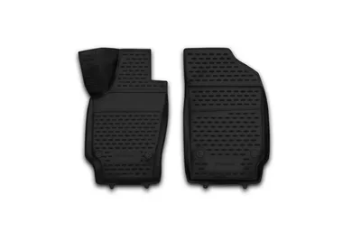 Produktbild von Gummimatten Fußmatten Fußraumschale für VW Polo V 12/2009- Schrägheck 2 Stück