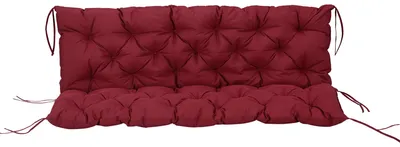 Produktbild von 3 Sitzer Bankauflage 150 x 98 x 8 cm, Sitzkissen, Sitzauflage, Rot