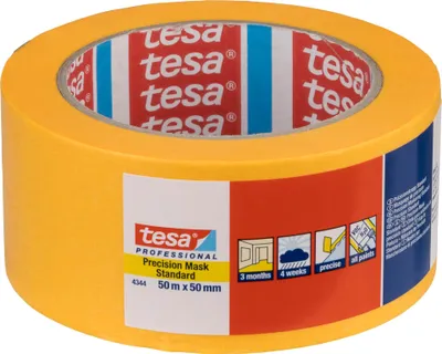 Obrázok produktu pre Maskovacia páska Tesa 50m x 50mm Stand.Prec.yellow 04344
