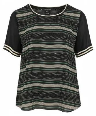 Produktbild von Schwarzes Polyester-T-Shirt - M