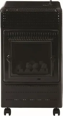 Zdjęcie produktu dla Grzejnik gazowy Favex Ektor Fire Butane, Efekt kominka, 3400 W, Infrableu, 3 poziomy mocy, Zasięg 35 m²