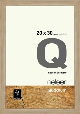 Produktbild von nielsen Holz Bilderrahmen Quadrum, 20x30 cm, Eiche Natur