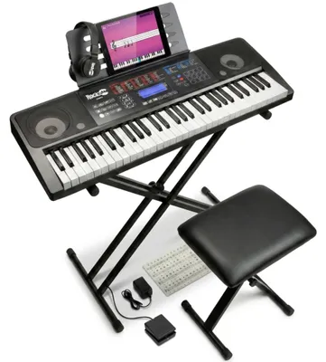 Image de Kit clavier RockJam RJ761-SK Clavier numérique compact 61 touches