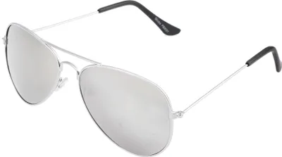 Produktbild von Piloten Brille verspiegelt Silber - Silber