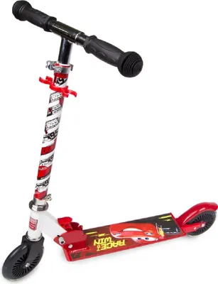 Immagine prodotto di Monopattino Hot Wheels a 2 ruote Pieghevole, antiscivolo e sicuro per i bambini