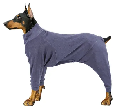 Produktbild von Winterhundemantel – Warmer Fleece-Pyjama für große Hunde
