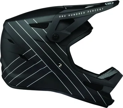 Produktbild von 100% Status Full Face Helm Gr.XXL Essential Black