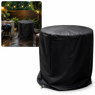 Produktbild von Gasgrill-Abdeckung, regenfeste BBQ-Schutzhülle, reißfest, wasserdicht und staubdicht, mit Aufbewahrungstasche, 26 × 20 × 5 cm (gefaltet)