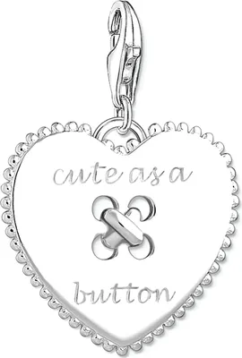 Immagine prodotto di Thomas Sabo 1485-001-21 Ciondolo Charm Cuore Moneta