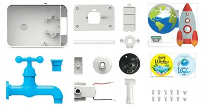 Imagen del producto de Bomba de agua 4M, Souprava para ingeniería, Mecánica, 5 años, Azul, Blanco