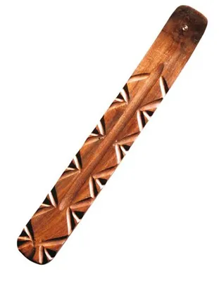 Immagine prodotto di Porta bastoncini d'incenso - zig-zag in legno