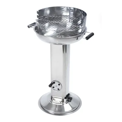 Produktbild von Tepro Holzkohlegrill / Säulengrill Hartford Edelstahl Ø39cm