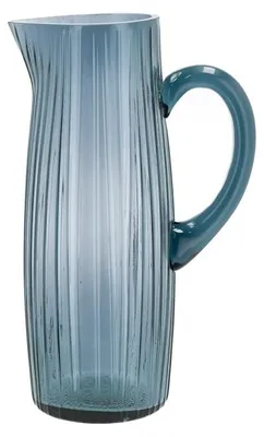 Produktbild von Bitz Kusintha Karaffe 1,2 Liter Glas blau