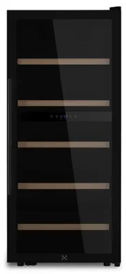 Produktbild von Les Petits Champs Weinkühlschrank CAVCDB91 Schwarz, 91 Flaschen, Kapazität 204L