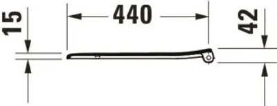 Produktbild von Duravit 0025790000 WC-Sitz Weiß Hochglanz