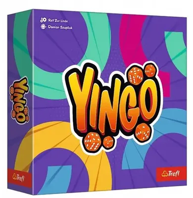 Produktbild von Familienspiel "Yingo" 02996 Trefl – Spielsteine, Würfel