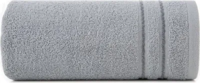 Zdjęcie produktu dla Eurofirany 427874, 50 x 90 cm, Bawełna, Poliester, Srebrny, 1 szt.