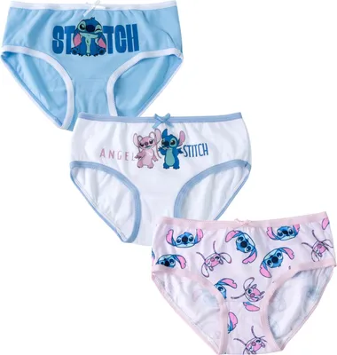 Image de Sous-vêtements pour filles Stitch Multicolore 6-8 ans Disney