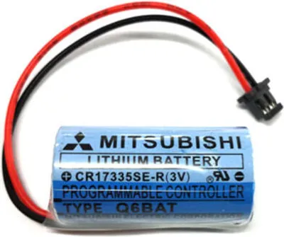 Produktbild von Neu CR17335SE-R/3V Q6BAT 1800mAh SPS Batterie Akku mit Stecker für Mitsubishi