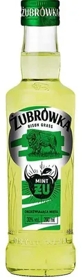 Produktbild von Żubrówka Likör ŻU Erfrischende Minze 200 ml