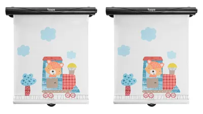 Image de ZOPA Pare-soleil roulant pour voiture, Fox